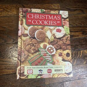 CHRISTMAS COOKIES Cookbook  Hardback HB Hershey’s Borden And More
